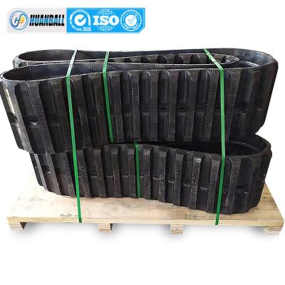 China Product Type Rubber Track for Construction Machinery 650*110*88 Dumper Crawler Yanmar C80r for sale