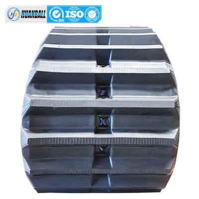 China Mitsubishi Ld400 Tracked Dumper Rubber Track 600X125X64 for Heavy-Duty Applications for sale