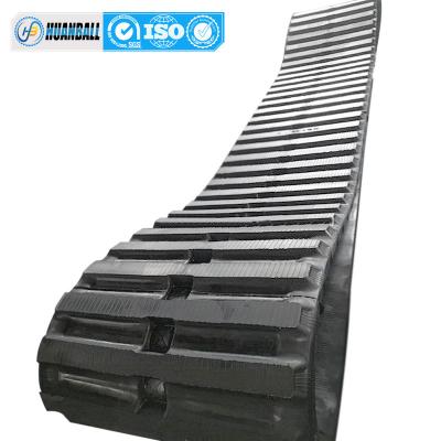 China Morooka Mst500 Mst600V Rubber Track 450*100*65 in Black for Construction Machinery for sale