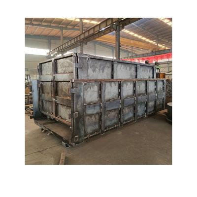 China Sustainable Trash Trailer Trash Double And Recycling Bin Cleaning Garbage Removal for sale