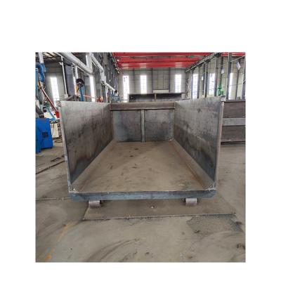 China Sustainable Car Trash Bin Trailer Garbage Bin Trailer Hanging Laundry Cleaning Commercial Type for sale