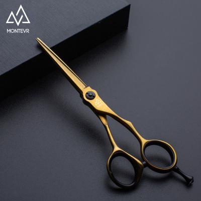 China thin blade & 5.5Inch Lightweight Thin Tip Pointed Barber Scissors Professional Hair Cutting Scissors for sale