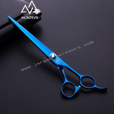 China Colored Viable Scissors Dog Cutting Liner Pet Grooming Scissors for sale