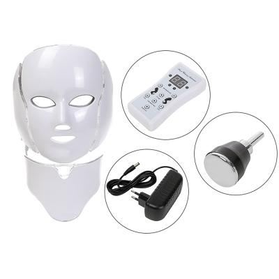 China Pigment Removal 7 Colors Facial Led Light Therapy Led Home Use Facial Light Therapy With Neck For Facial Skin Care for sale