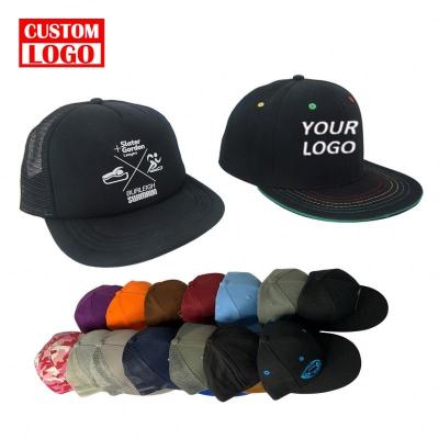 China JOINT 3D Embroidery Logo Snapback Hat Gorras Fashion Unisex Stylish Empty Edge Embroidered Logo Snapback Caps for sale