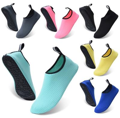 China TPR Water Socks Women's and Men's Aqua Socks Quick Dry Barefoot for Outdoor Beach Swim Surf Yoga Exercise for sale