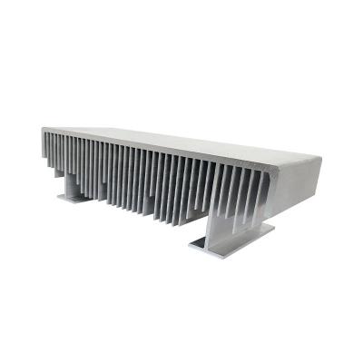 China Heat Sink Industrial Aluminum Profiles High Service Life Powder Coat Industrial Extrusion Heatsinks Power Amplifier Heat Sink Aluminum Ex for sale