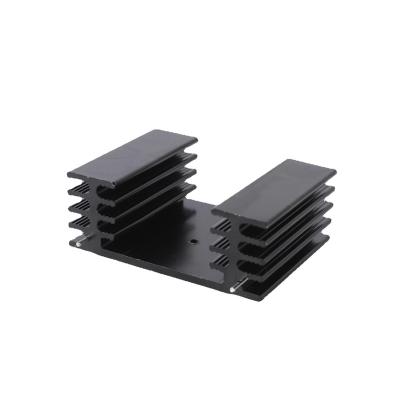 China Heat Sink Industrial Radiator Heat Sink Powder Coat Industrial Electronic Industrial Aluminum Profiles Aluminium Heat Sink for sale