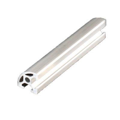 China Door & Window Silver Aluminum Profiles Accessories Sand Blasting Process Tube Heavy Duty T Slot Aluminum Profiles Aluminum Alloy Profile for sale