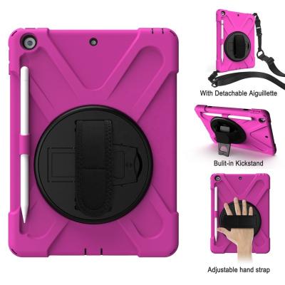 China Shockproof Eva Case For Ipad 10.2, Laudtec Heavy Duty Rugged PC Silicone Case With Wrist Band And Shoulder Belt For Ipad 10.5 Inch for sale