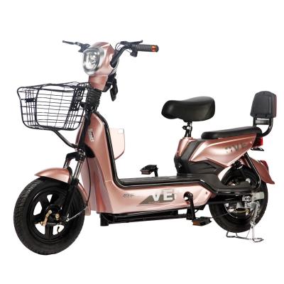 China Steel 2022 China Factory Manufacture Various E Bikes Electric Bicycle electric scooter Factory cheap Electric Bike for sale