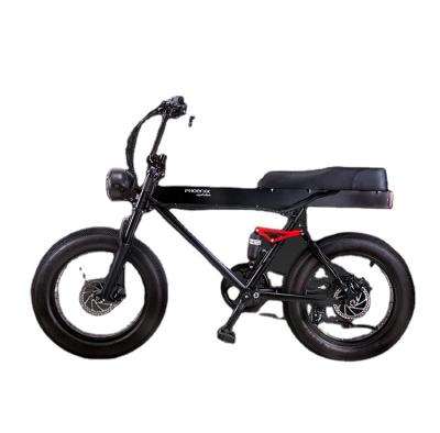 China Steel 60 km lithium power bicycle 60 km motor scooter new model 36V electric folding bike electric mountain bike for sale