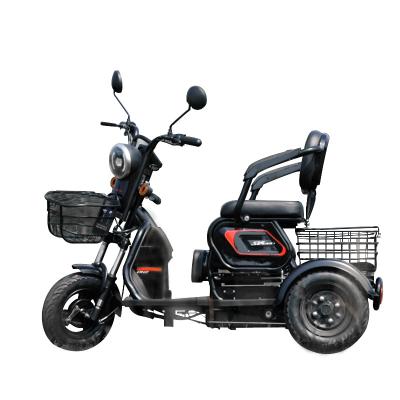 China Steel Cheap Fat Tire Three Wheel Electric Bike 3 Wheel Electric Tricycles For Adults for sale