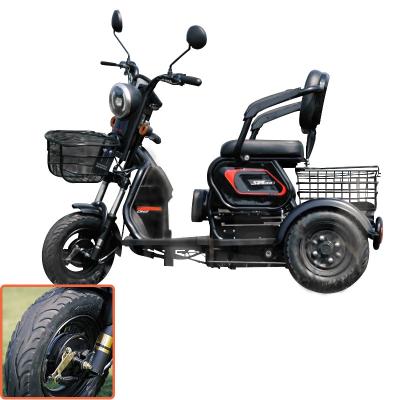 China Steel Factory price electric tricycle adult e trike e tricycle for sale for sale