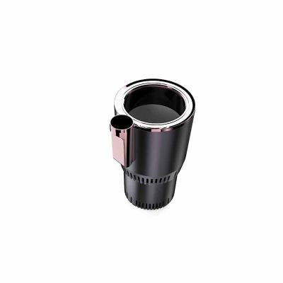 China 2022 Popular Smart Electric Mini Cup 12V LCD Display Screen Warmer and Car Cooler Fridge Mug for Car and Home Use for sale