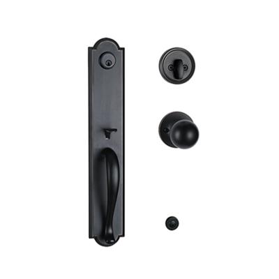 China Classic Zinc Alloy Apartment High Security Mortise Handle Door Handle Lock for sale