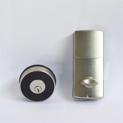 China New Design Security Door Handle Smart Electronic Key Lock Smart Digital Door Lock for sale