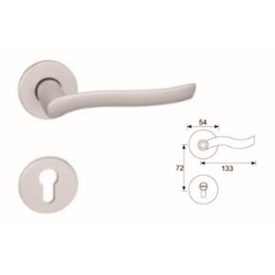 China Modern Security Hardware Custom Door Handles Outside Door Lever Home Door Handle for sale