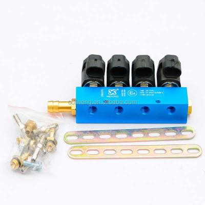 China cng lpg injection rail / injector 160*50*70 for sale