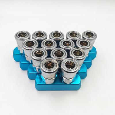 China Pneumatic Component Pneumatic C Quick Coupling, SML-2/SML-3 Multi-Line Self-Locking Multi-Row Base for sale