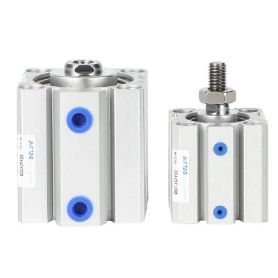 China Thin Pneumatic Components AIRTAC Cylinder SDA16X5X10X15X20X25X30X35X40X50X60X75-SB Pneumatic Components for sale