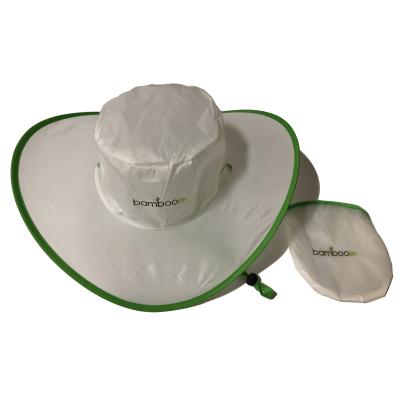 China Promotional Activities Promotion Polyester Folded Pocket Hat With Custom Printing for sale