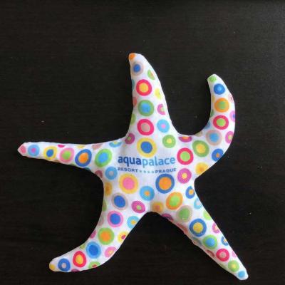 China Professional Custom Starfish Shape Kids Toys Pellets Inside Hacky Bag for sale