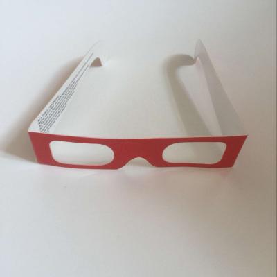 China Watching 3D movie logo chomadepth 3D custom paper glasses for kids for sale