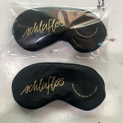 China Protect From Lightweight Customized Soft Cotton Eye Mask For Your Comfortable Sleep for sale