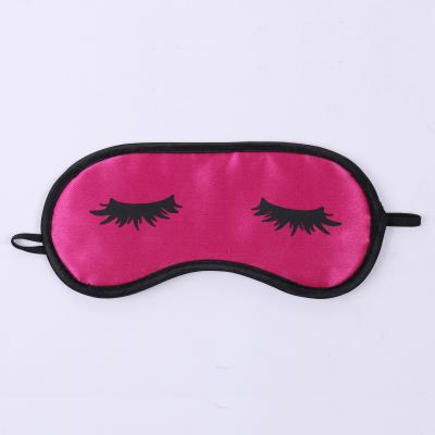 China Promotion Gifts Good Night Satin Washable Customized Eye Mask For Your Comfortable Sleep for sale