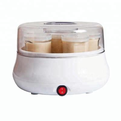 China Easy Operation Automatic Yogurt Maker Machine 6 Glass Jar Customize To Your Flavor And Thickness Electric Maker for sale