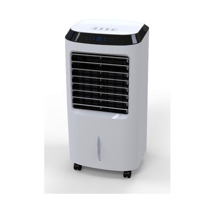 China Wholesale KFC-818 Ningbo Plastic Plastic With Swing Function 10L Water Tank Manual Air Cooler Home for sale