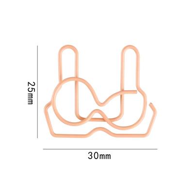 China Cheap and useful promotional set stationery europe gift advertised girl underwear paper clips for sale