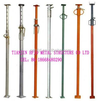 China Spanish Acrow Safe Durable Reliable Hotel Scaffolding 48/40 Steel Props Jack Prop for sale