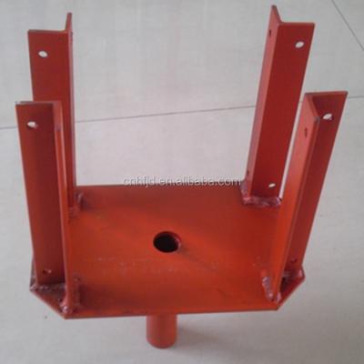 China Construction Construction Used Jack Post Steel Scaffolding Props Adjustable With U Fork Head for sale