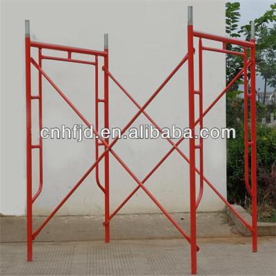 China Factory Used Construction Certified Scaffolding Frame for sale