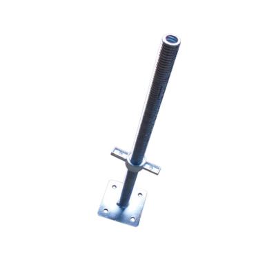 China Used For Prop Or Jack Base Scaffolding Base Jack Screw Rod With Jack Nut for sale