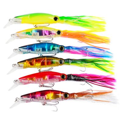 China ABS Plastic Hard Plastic Sea Squid Fishing Lure for sale