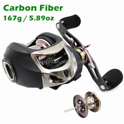 China Super Lightweight Carbon Fiber Bait Casting Fishing Reel for sale