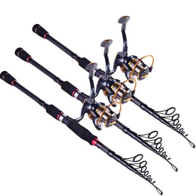 China Hot Sale OEM Carbon Fishing Rods And Reel Fishing Kit for sale