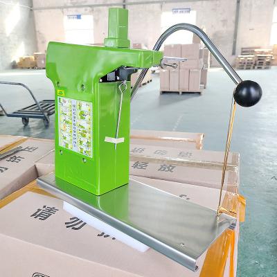 China Easily Operate 711 Nail Cutting Machine Aluminum Sealing Machine With Clipper For Supermarket for sale