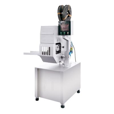 China Fresh Meat Slicing Automatic Electric Double Staples Cutting Machine for sale