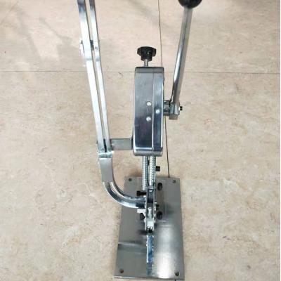 China Easily operate manual u type trimmer table cut machine for sale