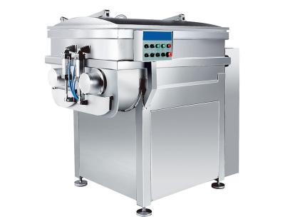 China ZKJB-300 Commercial Meat Processing Industry Vacuum Meat Mixer Vegetable Food Mixer Sausage Mixer for sale