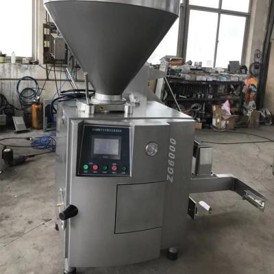 China ZG3000 meat processing automatic electric vacuum sausage filling machine, sausage filler, sausage stuffer for sale