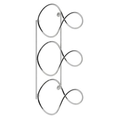 China Lanejoy Sustainable 3 Layers Large Round Shape Face Towel Rack Stainless Hand Towel Holder For Bathroom for sale