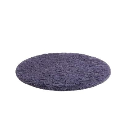 China Shaggy Large Non Slip Washable Round Bedroom Area Rugs Modern Indoor Rug for sale