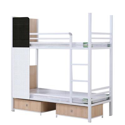 China Hot Selling White Modern Storage Bunk Beds For Hostel for sale