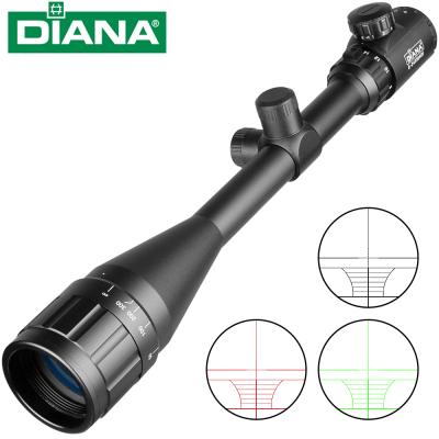 China 6-24x50 AOE Rifle Scope Long Sight Sniper Gear Hunting Scopes Relief Rifle Scope For Airsoft Rifle FW44-DAN-512 for sale