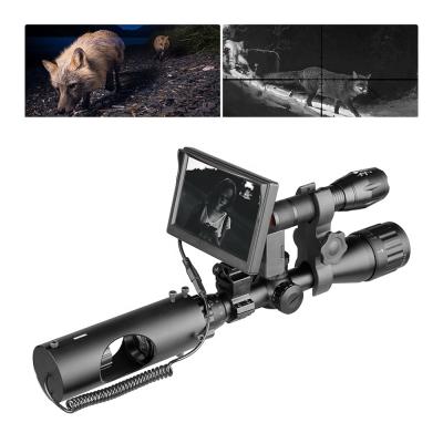 China 150-200 Night Vision 850nm Scope Infrared Optics Sight 492ft/150m IR Laser Tactical Device Hunting Riflescope Camera for sale